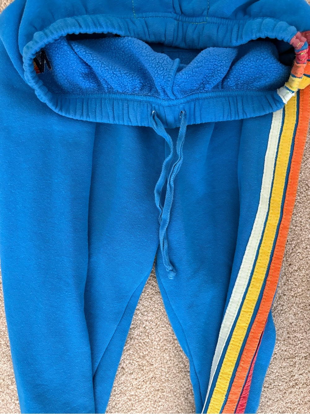 Aviator Nation blue sweatpants M - Picture 6 of 8